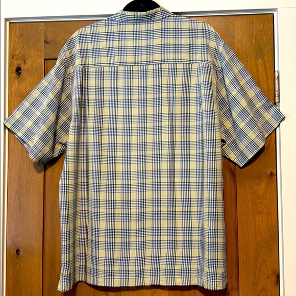Tommy Bahama Mens M Silk Shirt Button Up Collard short sleeve Vacation Casual - Picture 2 of 11